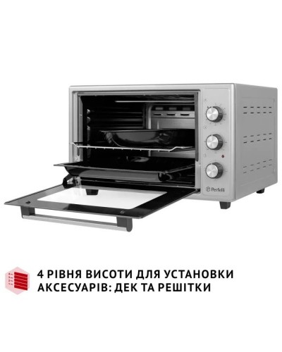 Електропіч Perfelli CLASSIC 37 GREY
