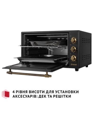 Електропіч Perfelli LAGGIO 48 BLACK RETRO