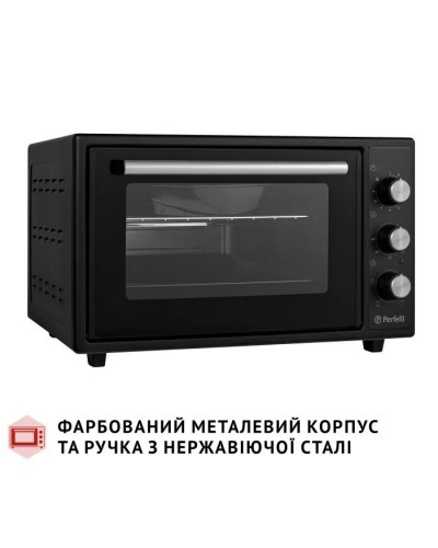 Електропіч Perfelli MIRAGE 37 BLACK