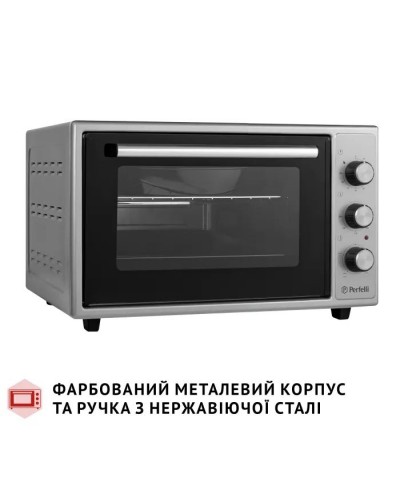 Електропіч Perfelli MIRAGE 37 GREY