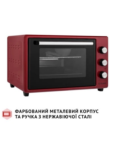 Електропіч Perfelli MIRAGE 37 RED