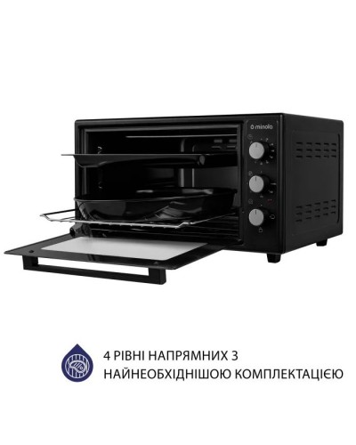 Електропіч Minola FOE 4815 BL