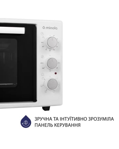 Електропіч Minola FOET 3714 WH