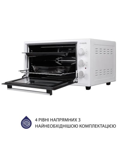Електропіч Minola FOET 3714 WH