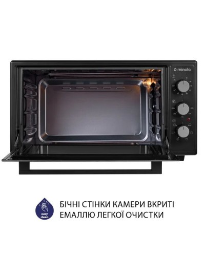 Електропіч Minola FOET 4815 BL