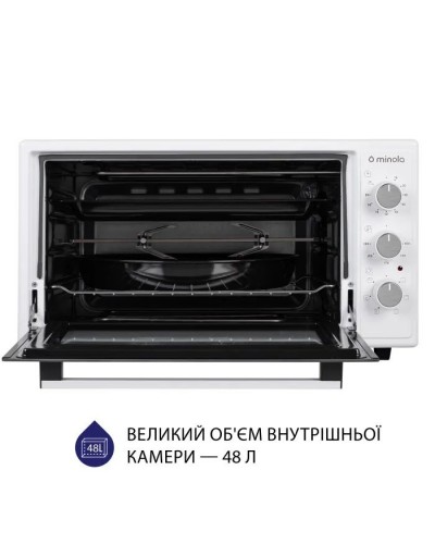 Електропіч Minola FOET 4815 WH