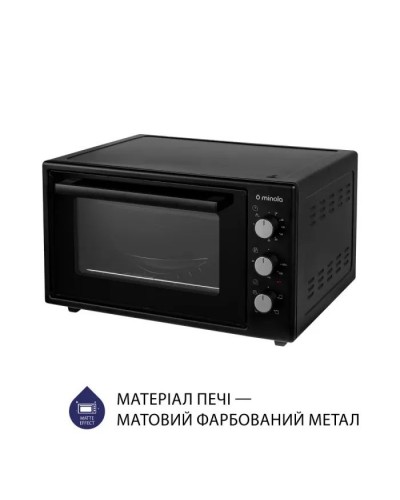 Електропіч Minola FOEV 3714 BL