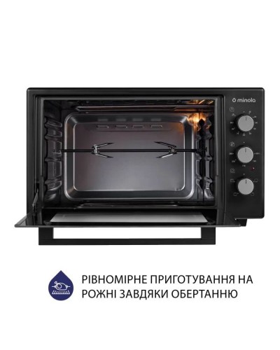 Електропіч Minola FOEV 3714 BL