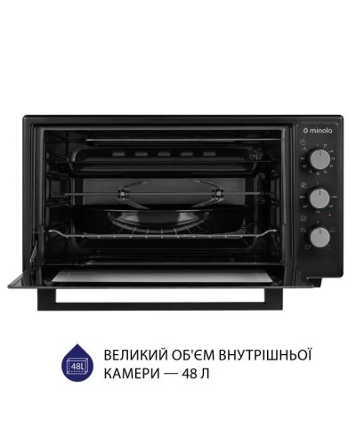 Електропіч Minola FOEV 4815 BL