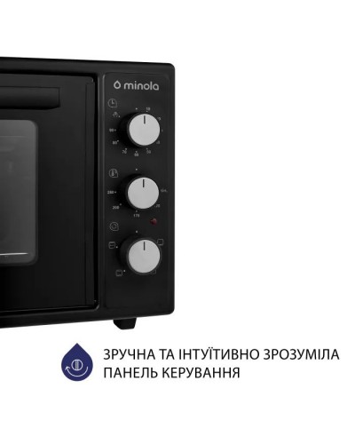 Електропіч Minola FOEV 4815 BL