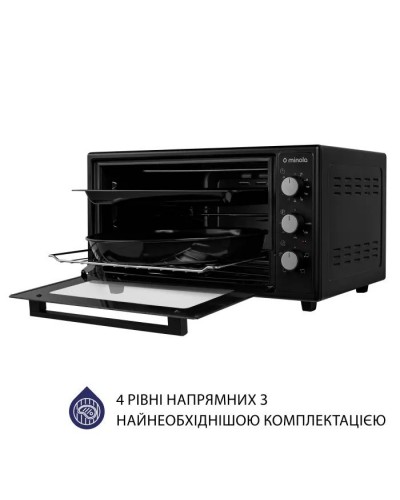 Електропіч Minola FOEV 4815 BL