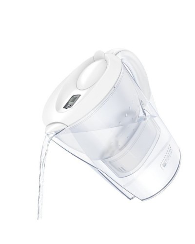 Фільтр-глечик Brita Marella Memo MXPro 2.4л (1.4л води) з фільтр-картриджем, білий (1052789)