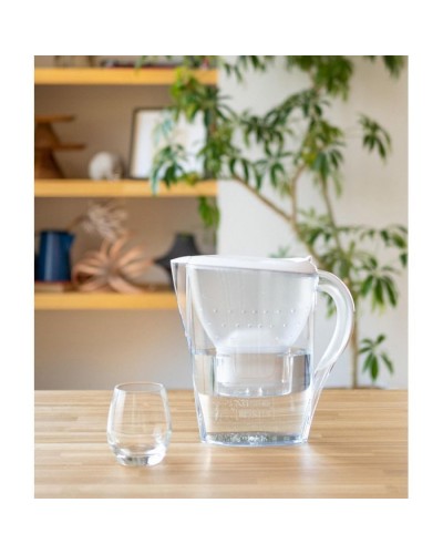 Фільтр-глечик Brita Marella Memo MXPro 2.4л (1.4л води) з фільтр-картриджем, білий (1052789)