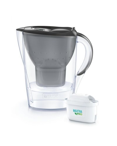 Фільтр-глечик Brita Marella Memo MXPro 2.4л (1.4л води) з фільтр-картриджем, графіт (1052794)