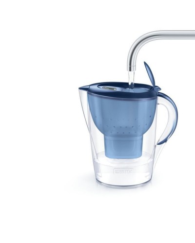 Фільтр-глечик Brita Marella Memo MXPro 2.4л (1.4л води) з фільтр-картриджем, синій (1052799)