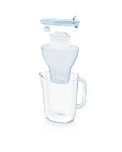 Фільтр-глечик Brita Style LED MXPro 2.4л (1.4л очищеної води) з фільтр-картриджем, синій (1052807)