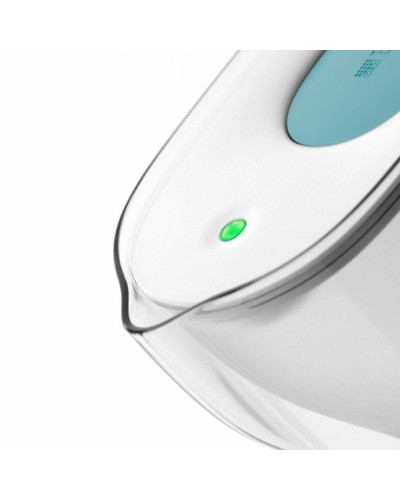 Фільтр-глечик Brita Style LED MXPro 2.4л (1.4л очищеної води) з фільтр-картриджем, синій (1052807)