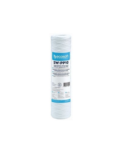 Картридж для фільтра глечика Ecosoft Картридж з поліпропіленової нитки Ecosoft 2.5х10", 10мкм (CPN251010ECO)