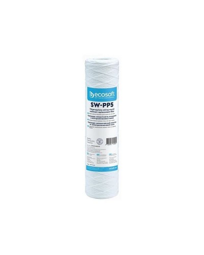 Картридж для фільтра глечика Ecosoft Картридж з поліпропіленової нитки Ecosoft 2.5х10", 5мкм (CPN25105ECO)