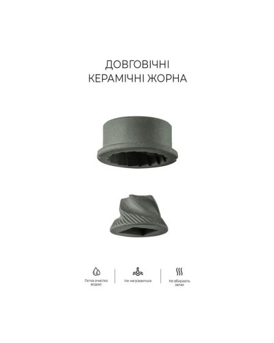 Кавомолка DYXON MEGAGRIND 155 Black (DXNKMMGGD155B)