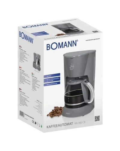 Крапельна кавоварка Bomann КА 183 CB grey (КА183CB grey)