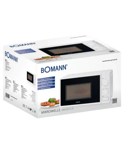 Мікрохвильова піч Bomann MW 6014 CB white (MW6014CB white)