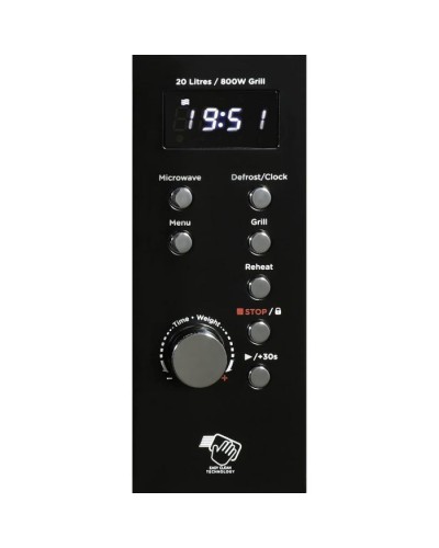 Мікрохвильова піч AIWA NAMICOOK CRYSTAL20 (MW-202DG BK)
