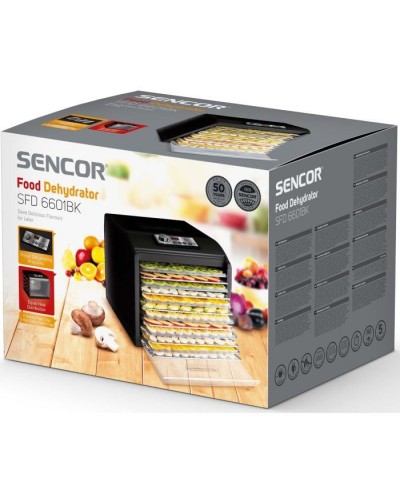 Сушка для овочів та фруктів Sencor SFD 6601BK