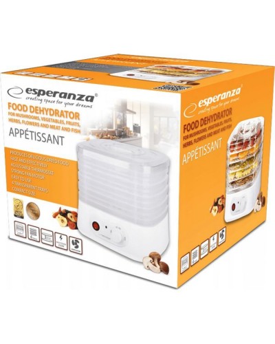 Сушка для овочів та фруктів Esperanza EKD004
