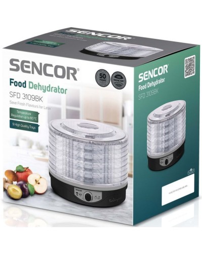 Сушка для овочів та фруктів Sencor SFD3109BK