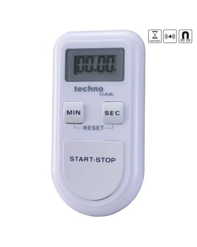 Таймер кухонний Technoline KT100 Magnetic White (KT100)