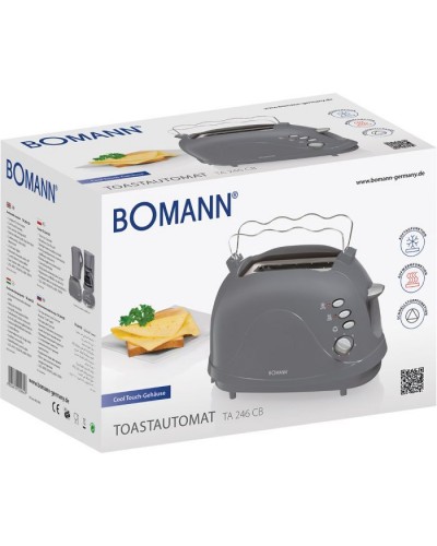 Тостер Bomann TA 246 CB grey