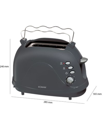 Тостер Bomann TA 246 CB grey