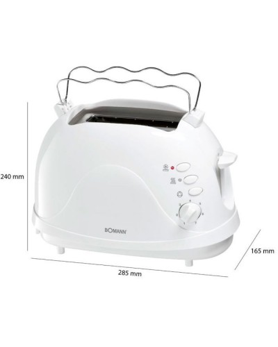 Тостер Bomann TA 246 CB white