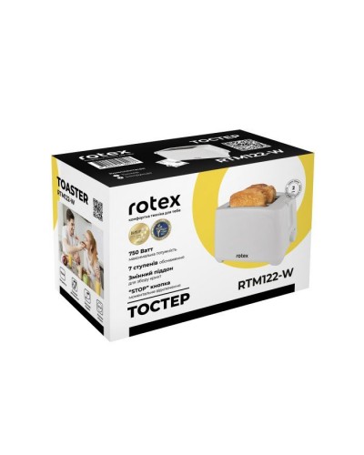 Тостер Rotex RTM122-W