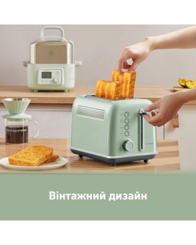 Тостер Buydeem DT620E Cozy Greenish (DT620E-CG/EU)
