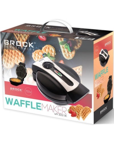 Вафельниця Brock WM 3002 BK (WM3002BK)