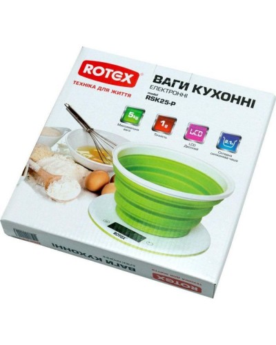 Ваги кухонні Rotex RSK25-P