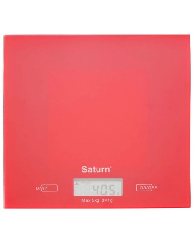 Ваги кухонні Saturn ST-KS7810 Red