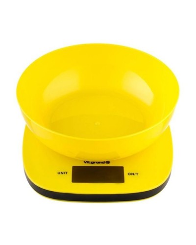 Ваги кухонні Erstech VKS-517 yellow