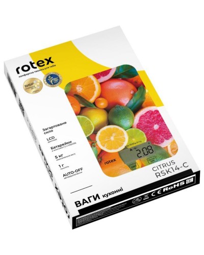 Ваги кухонні Rotex RSK14-C citrus