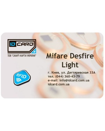 Смарт-карта Mifаre Desfire Light (01-038)