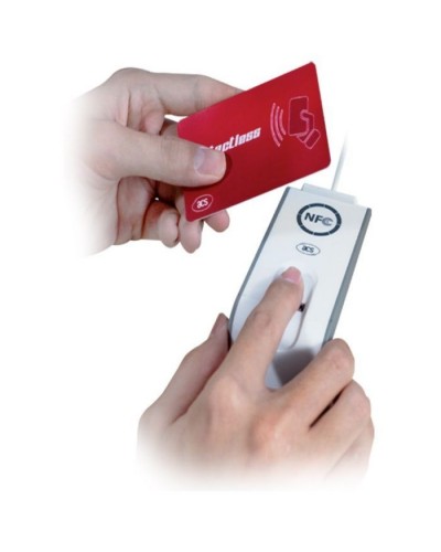 Считыватель бесконтактных карт Mifаre AET62 NFC с биометрией (08-017)