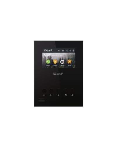 Відеодомофон Bas-IP AU-04LA Black (AU-04LA_B)