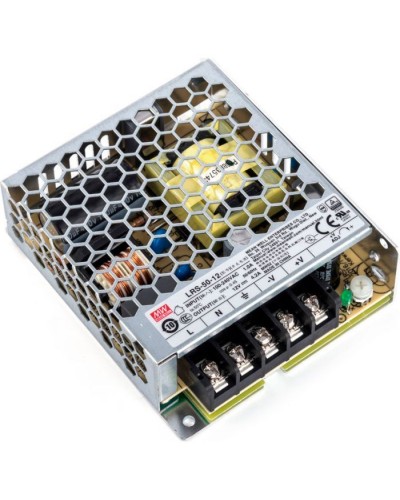Блок живлення для систем відеоспостереження MeanWell LRS-50-12