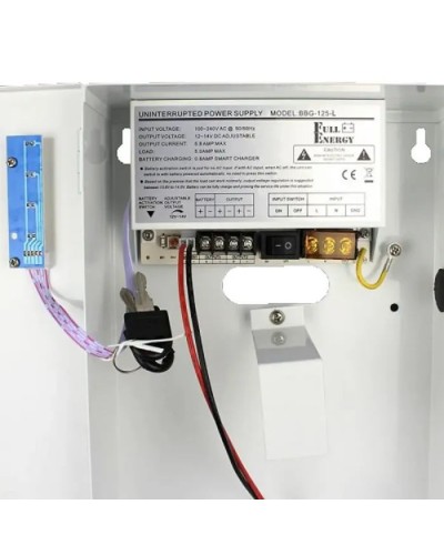 Блок живлення для систем відеоспостереження Full Energy BBG-125-L