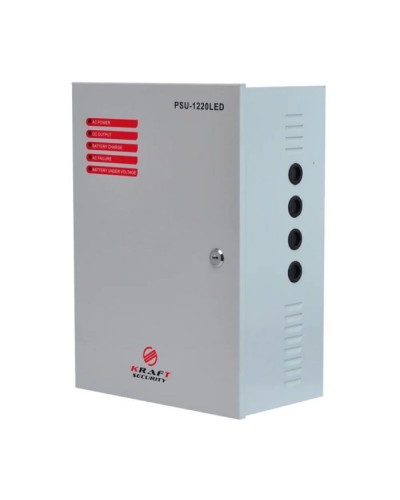 Блок живлення для систем відеоспостереження Kraft Energy PSU-1220LED