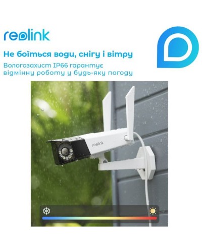 Камера відеоспостереження Reolink Duo 2 WiFi