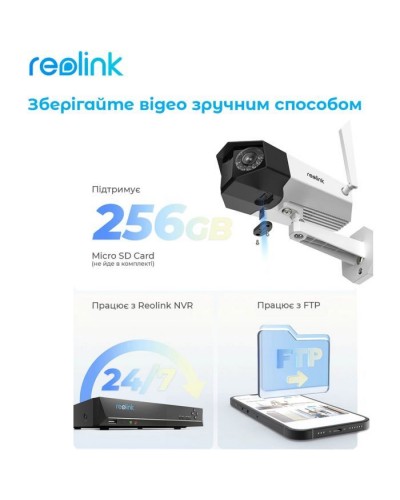 Камера відеоспостереження Reolink Duo 2 WiFi