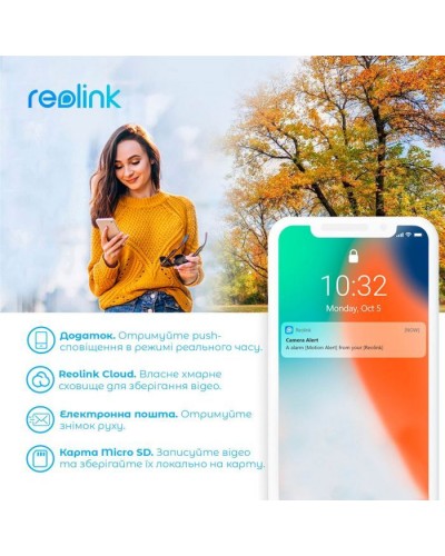 Камера відеоспостереження Reolink Duo 2 WiFi